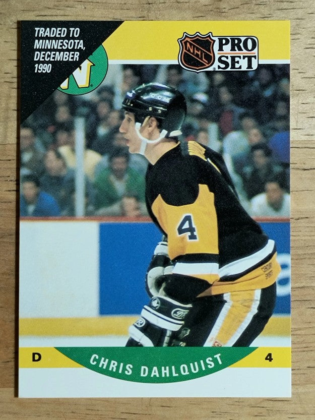 1990-91 Pro Set #464 Chris Dahlquist RC