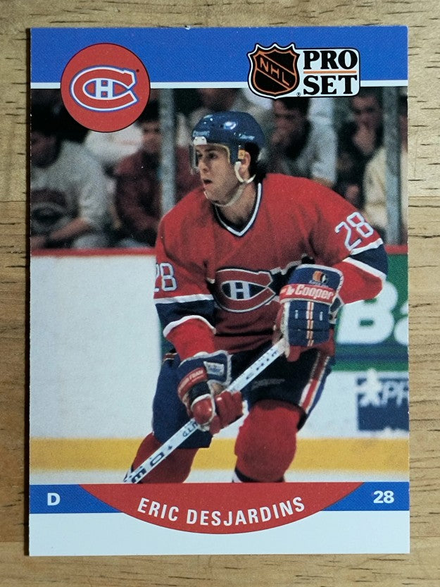 1990-91 Pro Set #467 Eric Desjardins RC