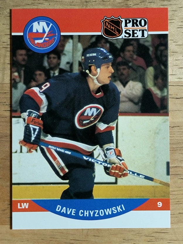 1990-91 Pro Set #483 Dave Chyzowski RC