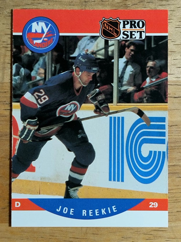 1990-91 Pro Set #487 Joe Reekie RC