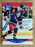 1990-91 Pro Set #491 Kris King RC