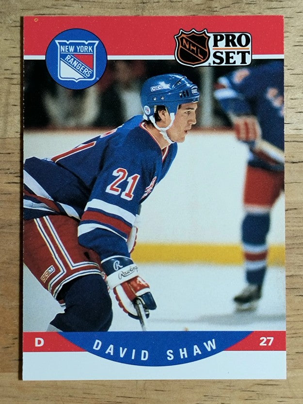 1990-91 Pro Set #495 David Shaw