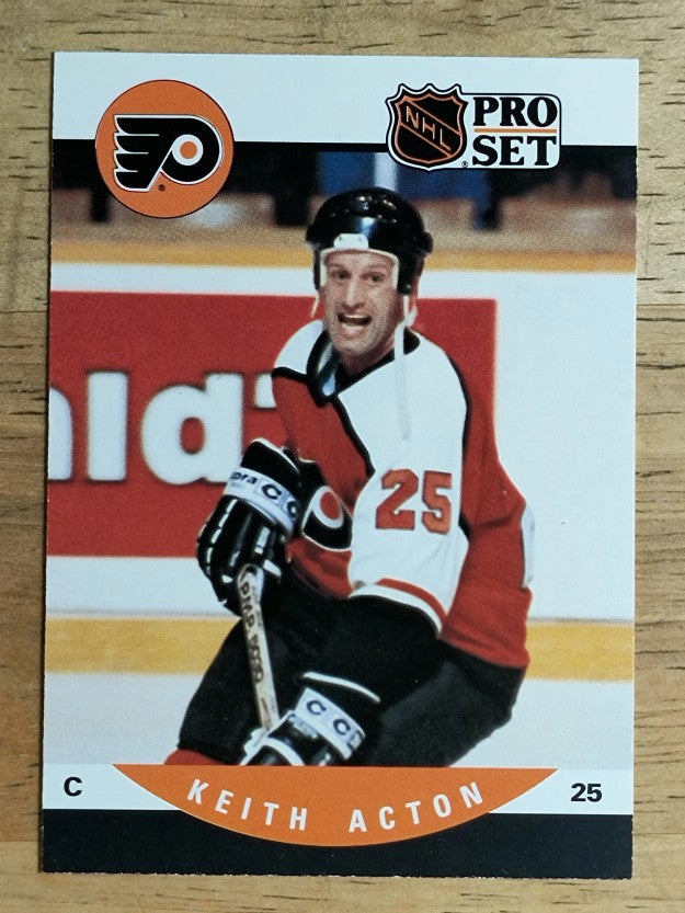 1990-91 Pro Set #497 Keith Acton