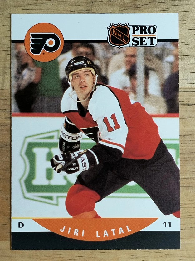 1990-91 Pro Set #501 Jiri Latal RC