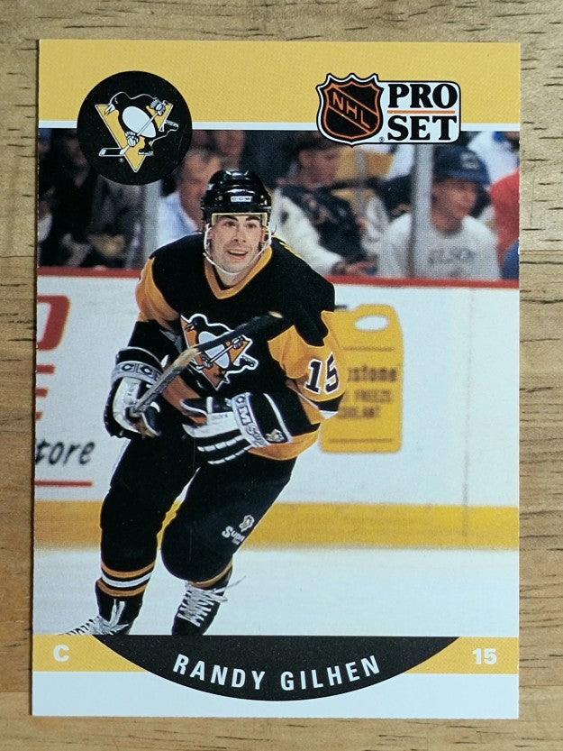 1990-91 Pro Set #506 Randy Gilhen RC