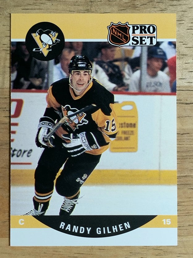 1990-91 Pro Set #506 Randy Gilhen RC