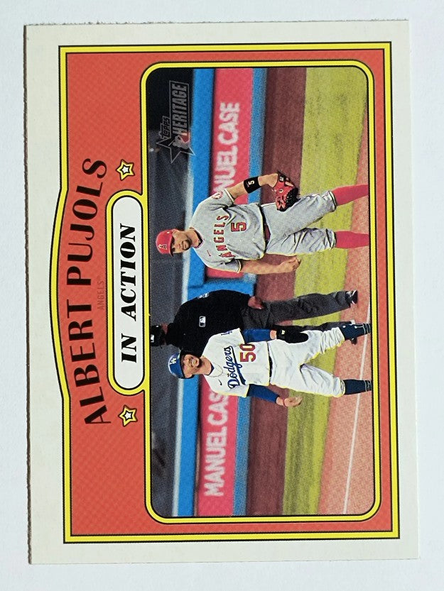 2021 Topps Heritage #190 Albert Pujols IA