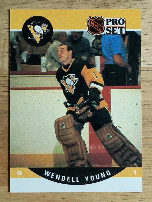 1990-91 Pro Set #512 Wendell Young RC
