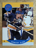 1990-91 Pro Set #522 Robert Dirk RC