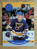 1990-91 Pro Set #523 Glen Featherstone RC