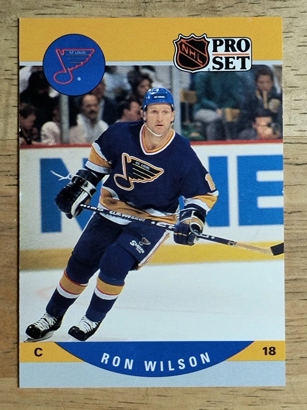 1990-91 Pro Set #529 Ron Wilson