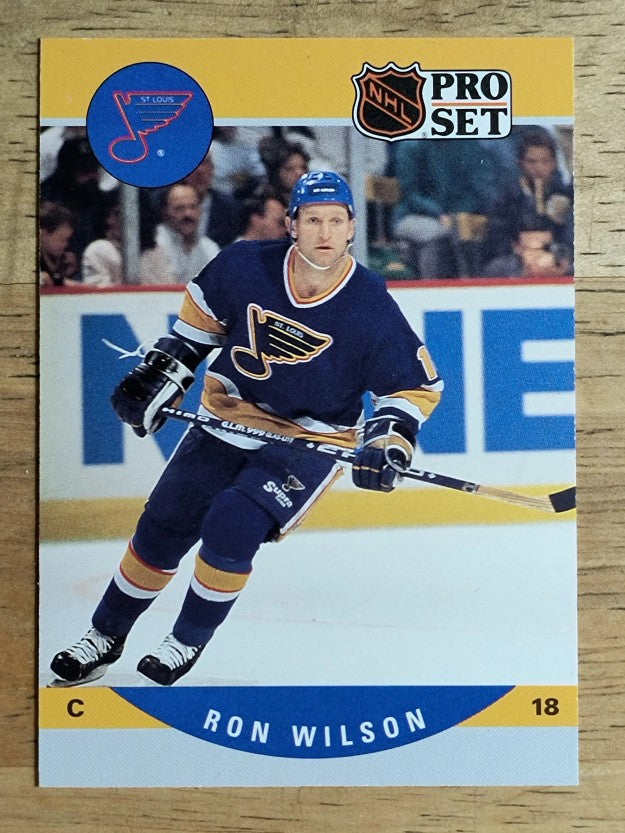 1990-91 Pro Set #529 Ron Wilson