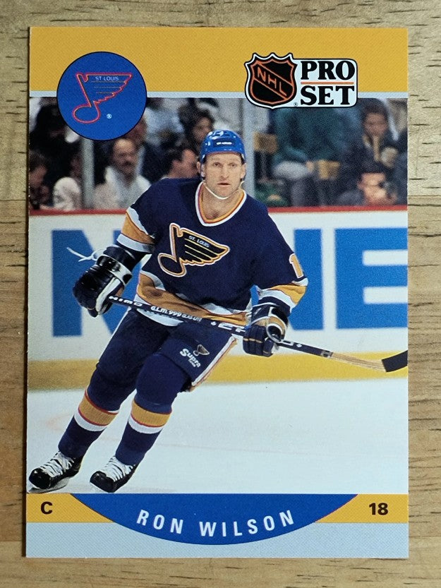 1990-91 Pro Set #529 Ron Wilson