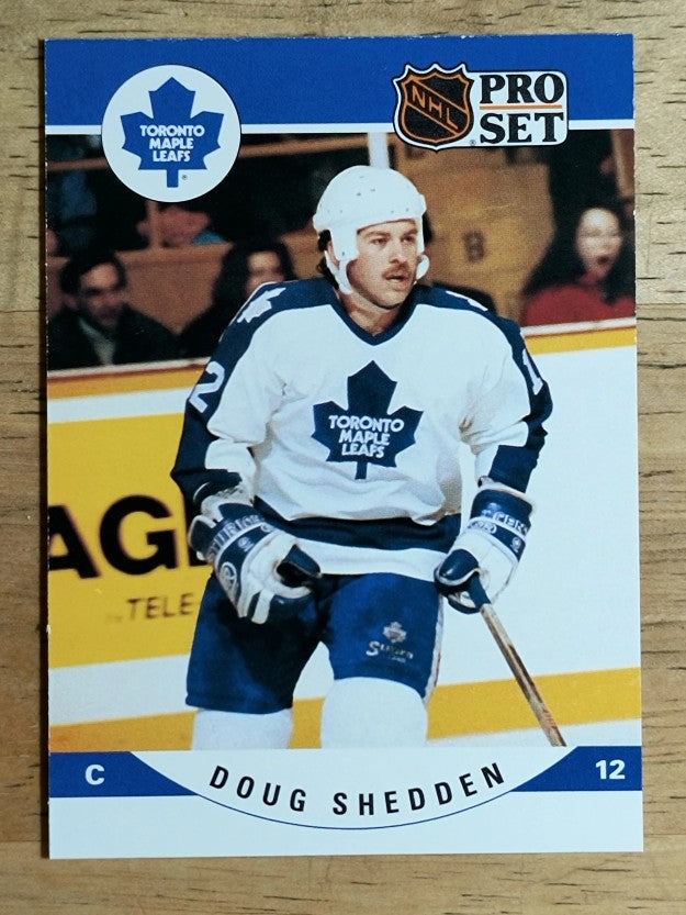 1990-91 Pro Set #542 Doug Shedden
