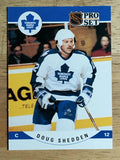 1990-91 Pro Set #542 Doug Shedden