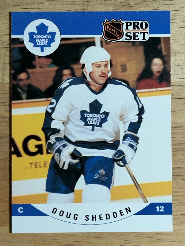 1990-91 Pro Set #542 Doug Shedden