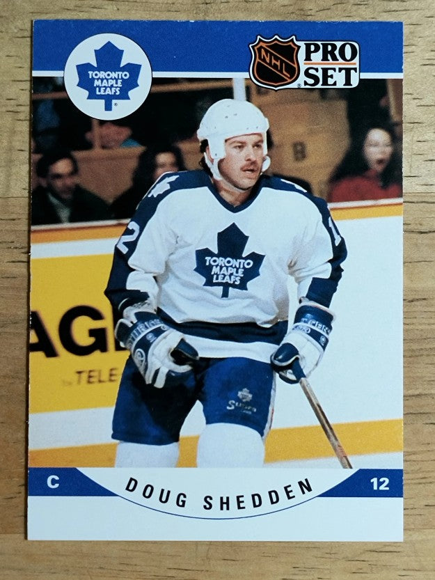 1990-91 Pro Set #542 Doug Shedden