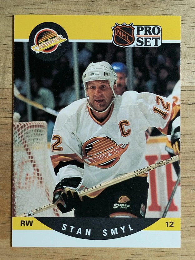 1990-91 Pro Set #548 Stan Smyl