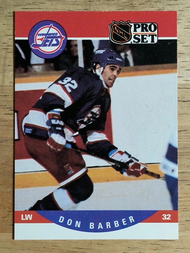 1990-91 Pro Set #558 Don Barber