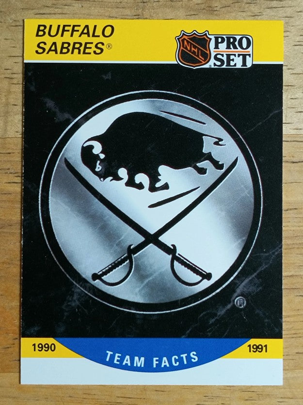 1990-91 Pro Set #567 Buffalo Sabres Logo