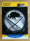 1990-91 Pro Set #567 Buffalo Sabres Logo