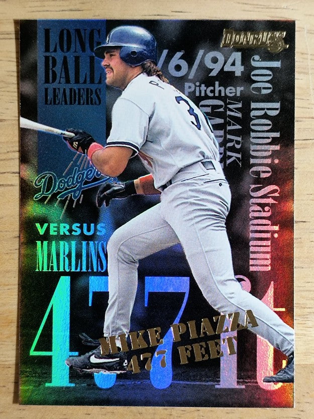 1995 Donruss Long Ball Leaders #5 Mike Piazza