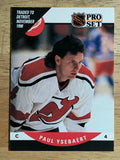 1990-91 Pro Set #607 Paul Ysebaert RC