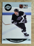 1990-91 Pro Set #612 Francois Breault RC