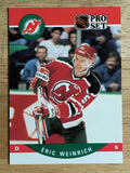 1990-91 Pro Set #622 Eric Weinrich RC
