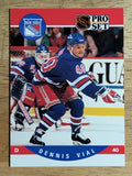 1990-91 Pro Set #628 Dennis Vial RC