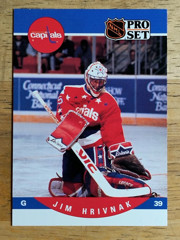 1990-91 Pro Set #646 Jim Hrivnak RC
