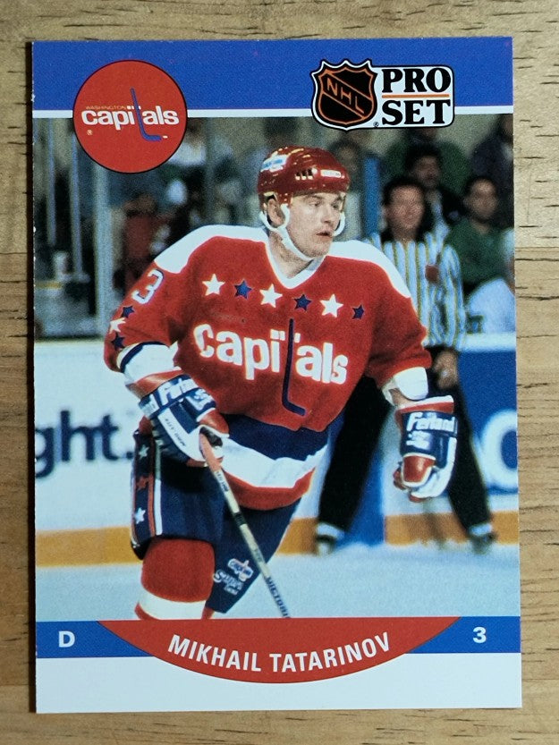 1990-91 Pro Set #647 Mikhail Tatarinov RC