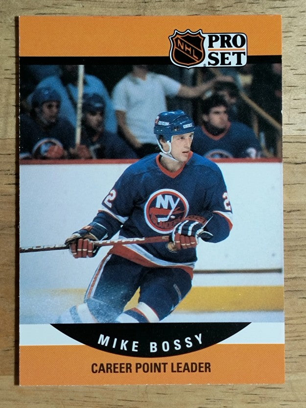 1990-91 Pro Set #650 Mike Bossy CPL