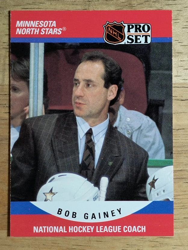 1990-91 Pro Set #668 Bob Gainey CO
