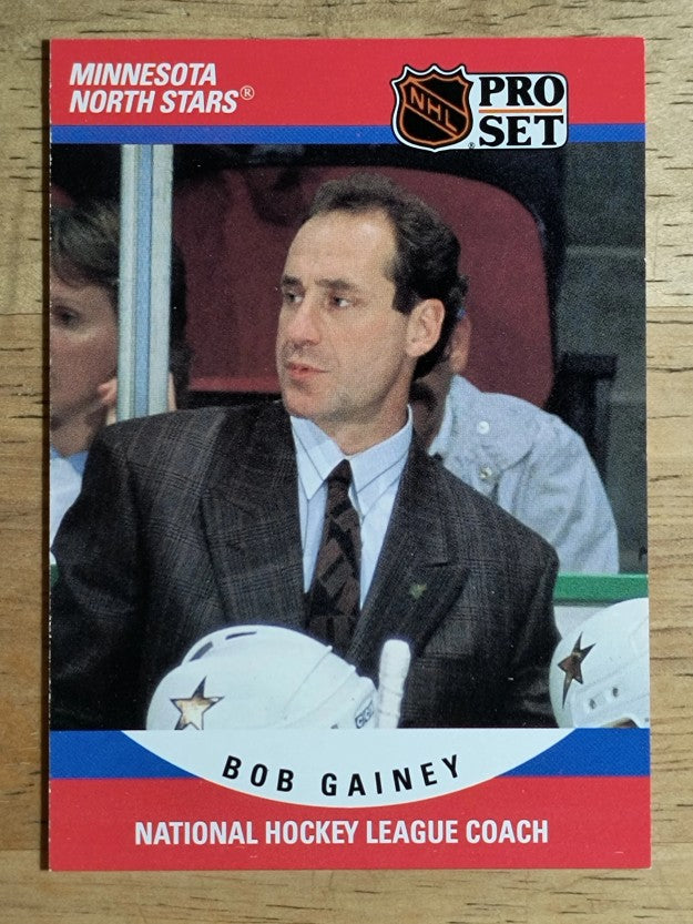 1990-91 Pro Set #668 Bob Gainey CO