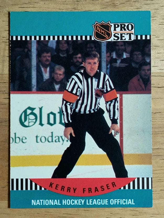 1990-91 Pro Set #686 Kerry Fraser OFF