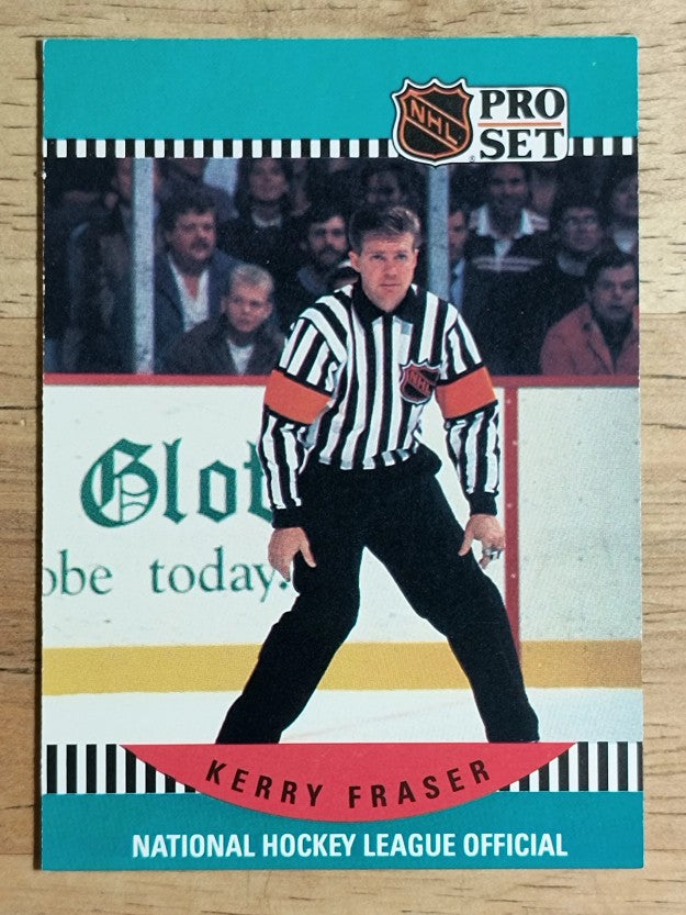 1990-91 Pro Set #686 Kerry Fraser OFF