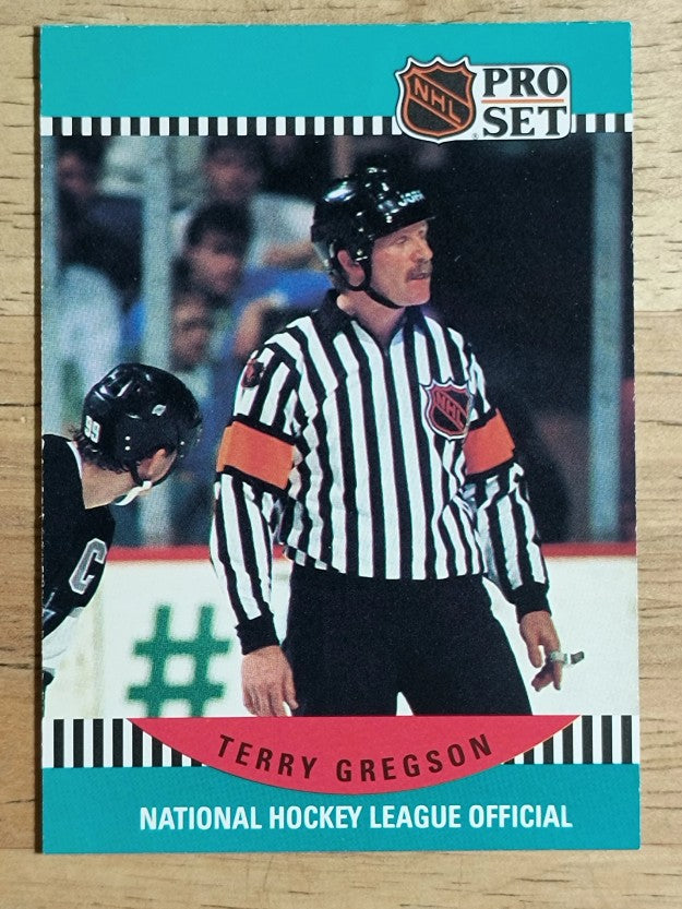 1990-91 Pro Set #688 Terry Gregson OFF