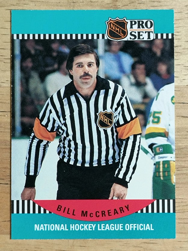 1990-91 Pro Set #694 Bill McCreary OFF