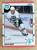 1990-91 Score #370 Adam Burt RC