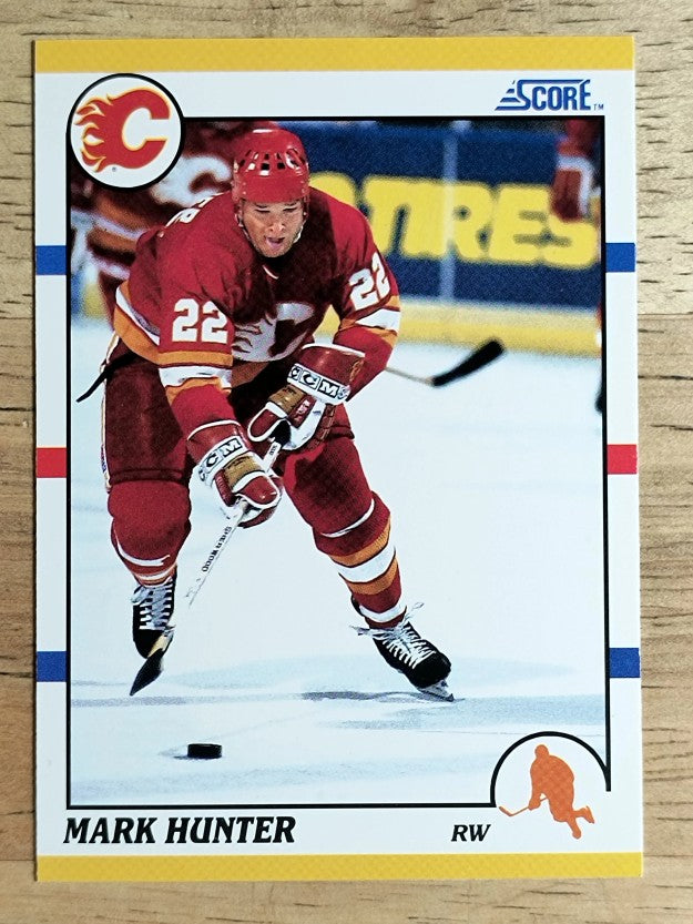 1990-91 Score Rookie Traded #77T Mark Hunter