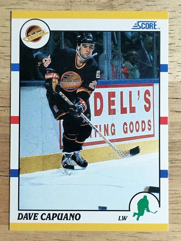 1990-91 Score Rookie Traded #105T Dave Capuano RC
