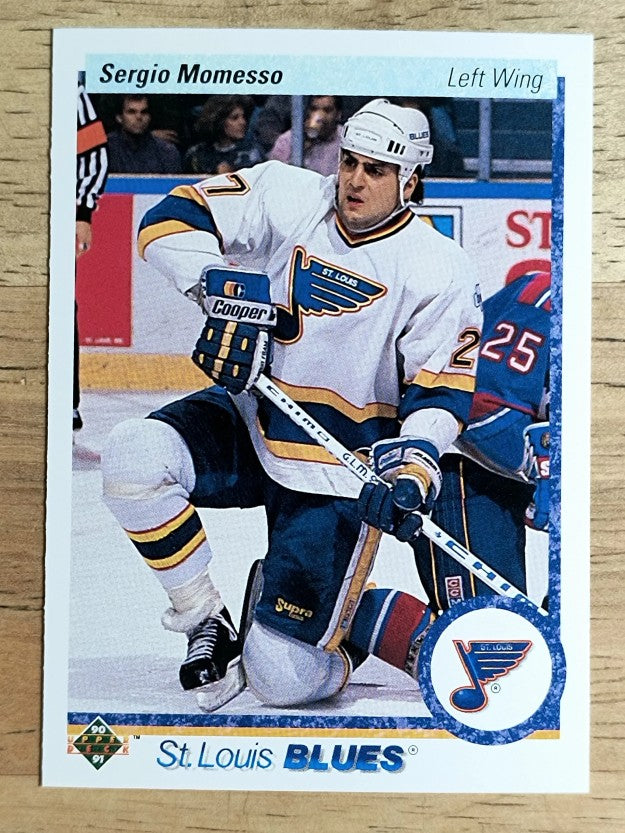 1990-91 Upper Deck #19 Sergio Momesso RC