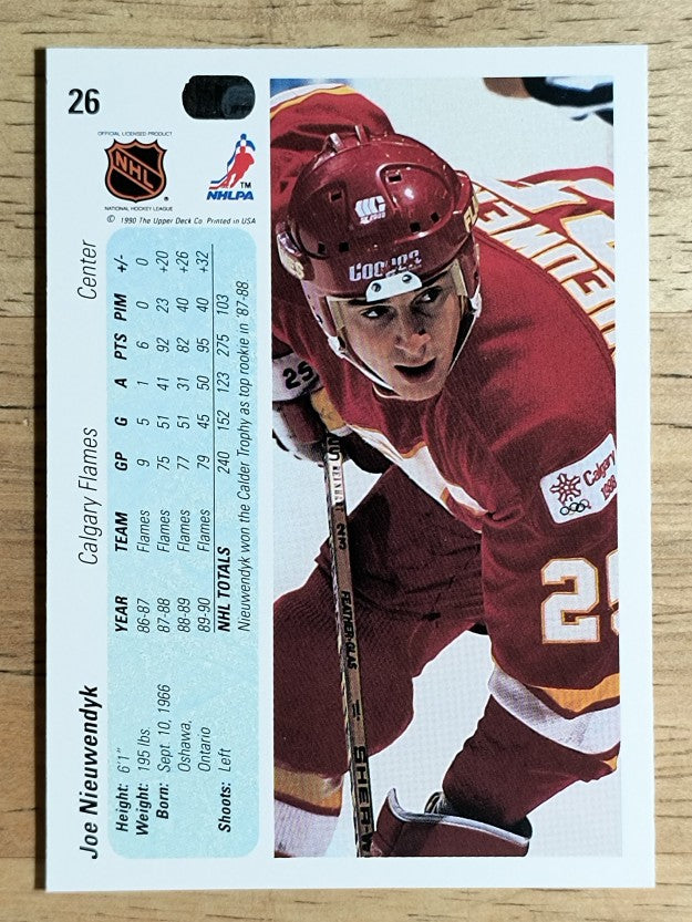 1990-91 Upper Deck #26 Joe Nieuwendyk