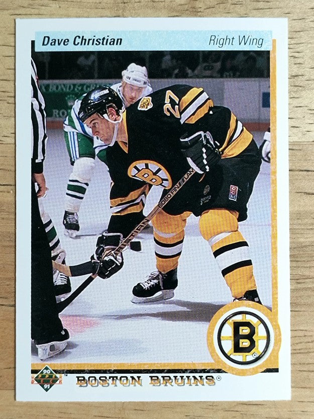1990-91 Upper Deck #61 Dave Christian