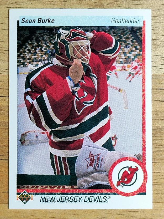 1990-91 Upper Deck #66 Sean Burke