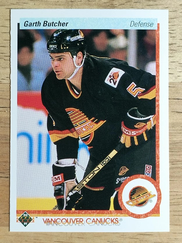 1990-91 Upper Deck #98 Garth Butcher