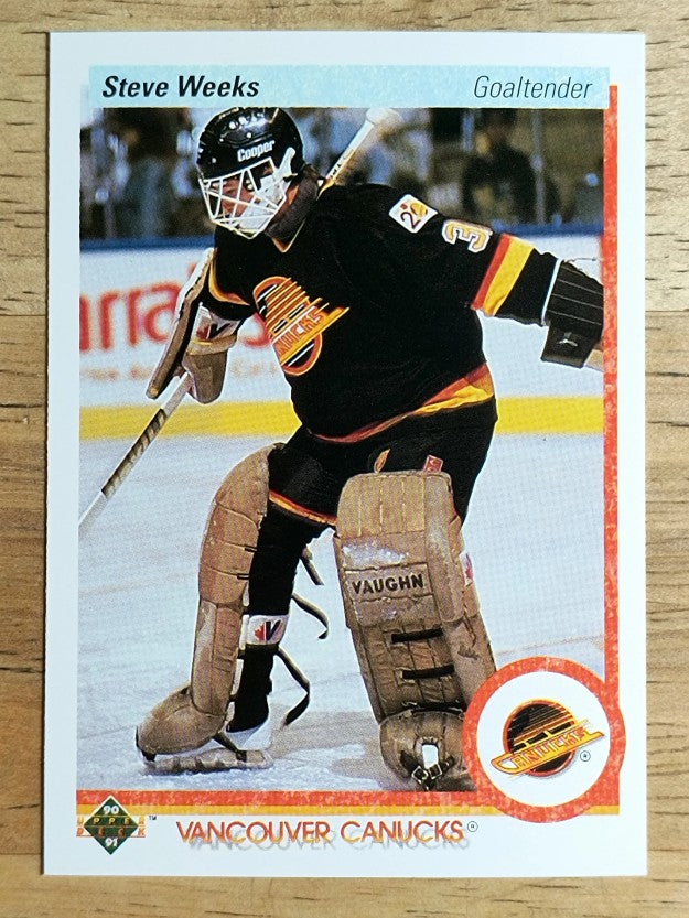 1990-91 Upper Deck #107 Steve Weeks