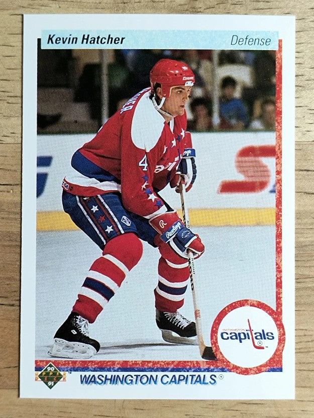 1990-91 Upper Deck #109 Kevin Hatcher