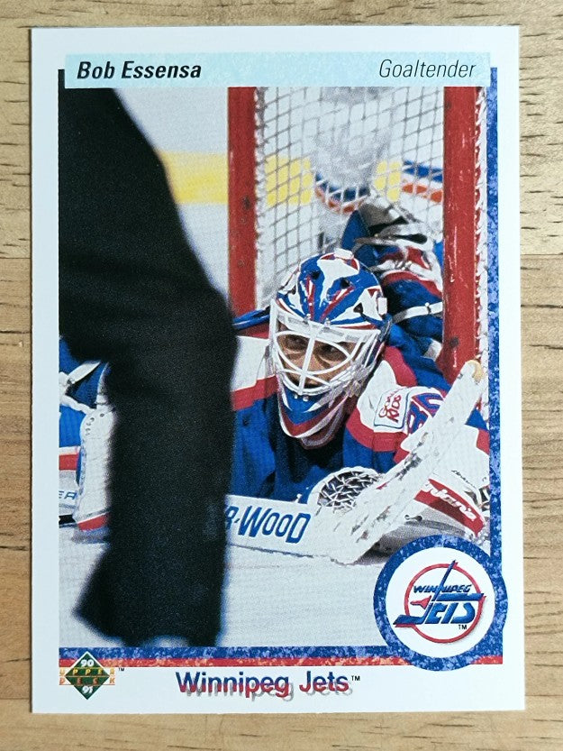 1990-91 Upper Deck #122 Bob Essensa RC